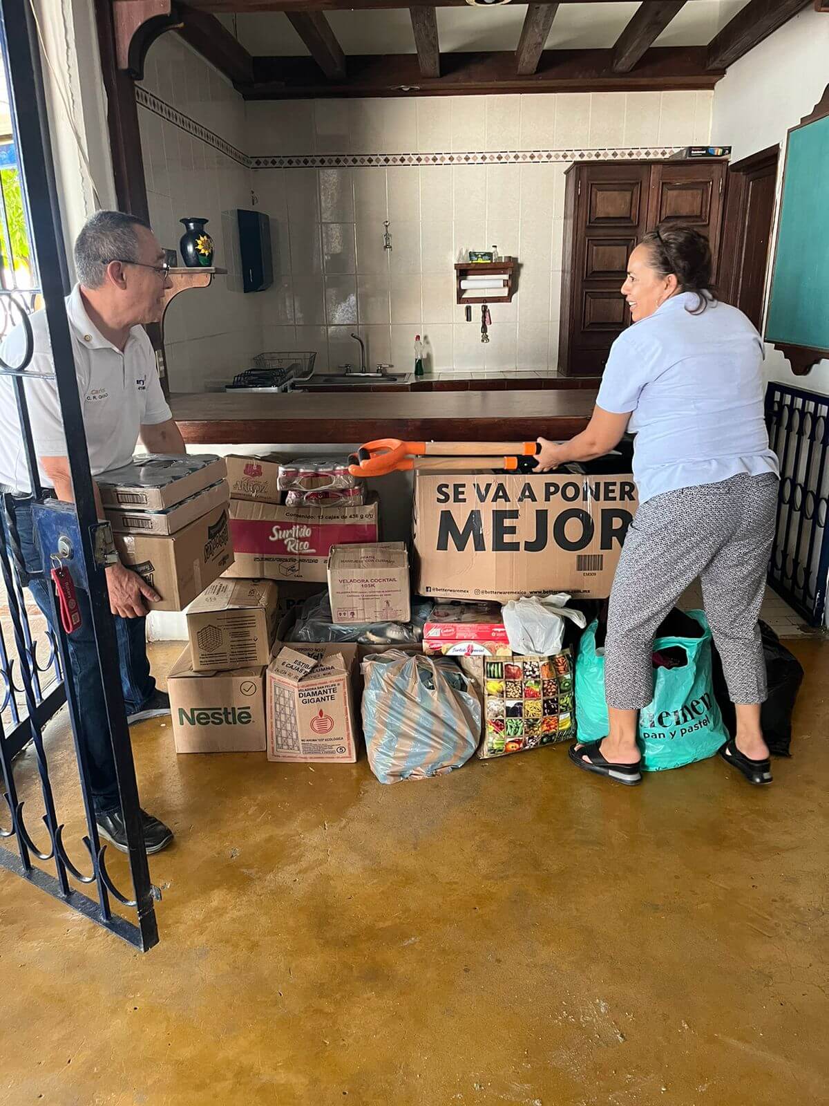 Obra de servicio Rotary Oaxaca 3